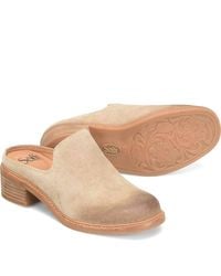 Söfft - Trinity Suede Mule - Lyst