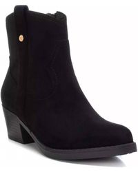 Xti - Suede Italian Western Boots - Lyst