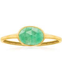 Ross-Simons - Emerald Ring - Lyst