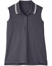 Devon & Jones - Crownlux Performanceplaited Tipped Sleeveless Polo - Lyst
