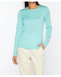 Kinross Cashmere - Long Sleeve Top - Lyst
