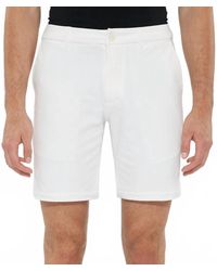 Postmarc - Solid Slub Knit Fleece Short - Lyst