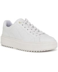 Nine West - Driven Faux Leather Lifestyle Casual And Fashion Sneakers - Lyst