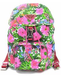 Prada - Synthetic Backpack Bag (pre-owned) - Lyst