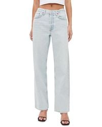 Agolde - Arc Loose Wide Leg 32" Jeans, Tangent - Lyst