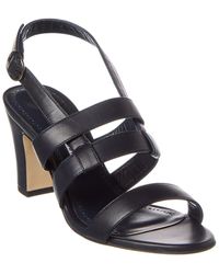 Manolo Blahnik - Memaarhi 70 Leather Sandal - Lyst