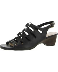 Bella Vita - Zamira Leather Ankle Strap Strappy Sandals - Lyst