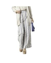 Coco + Carmen - Vinca Wide Leg Striped Pant - Lyst