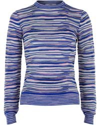 Missoni - Wave Slim-Fit Knit Sweater - Lyst