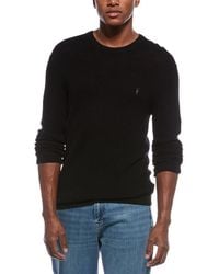 AllSaints - Ivar Wool Crewneck Sweater - Lyst