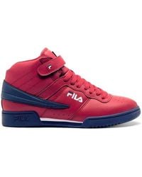 Fila - F-13v Leather Synthetic Sneaker - Lyst