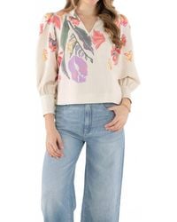Emily Mccarthy - Hampton Blouson Sleeves Top - Lyst