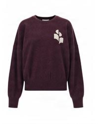 Isabel Marant - Graphic Oversized Sweatshirt - Lyst