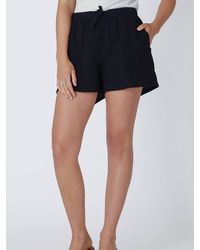 Dex - Pull On Drawstring Textured Shorts - Lyst
