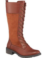 Gc Shoes - Hanker Leather Mid-calf Combat & Lace-up Boots - Lyst