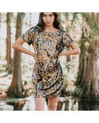 Fate - Sequin Mini Dress - Lyst