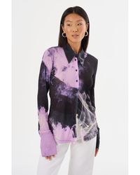Lamarque - Alzina Printed Long Sleeve Shirt - Lyst