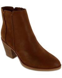 MIA - Lolo Faux Leather Heels Ankle Boots - Lyst