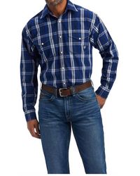 Ariat - Pro Burke Classic Long Sleeve Snap Western Shirt - Lyst