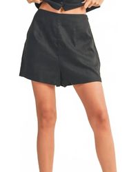 Miou Muse - Marie High Waist Shorts - Lyst