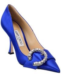 Jimmy Choo - Melva 70 Satin Pump - Lyst