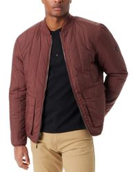 BASS OUTDOOR - Bomber Jacket Rum Raisin Full Zip Reversible Pockets Fts175 - Lyst