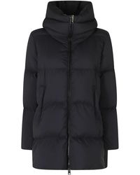Herno - High Neck Double-Slider Zip Polyamide Down Jacket - Lyst