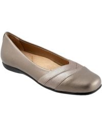 Trotters - Stella Faux Leather Slip-On Ballet Flats - Lyst