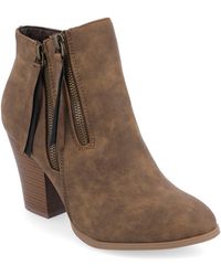 Journee Collection - Collection Vally Bootie - Lyst