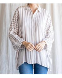 Jodifil - High Standards Striped Button Down - Lyst