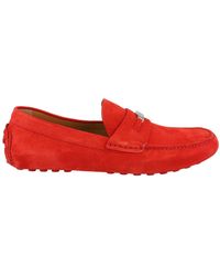 Ferragamo - Grenoble Suede Drivers - Lyst