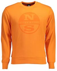 North Sails - Orange Cotton Sweater - Lyst