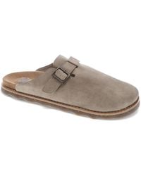 Dockers - Bircham Synthetic Suede Casual Slip On Clog Shoe - Lyst