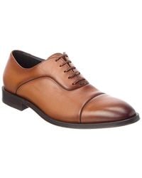 BOSS - Derrek Leather Oxford - Lyst