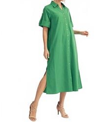 Jodifil - Button Down Midi Dress - Lyst