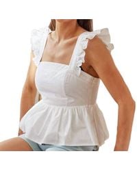 Greylin - Poplin Top - Lyst