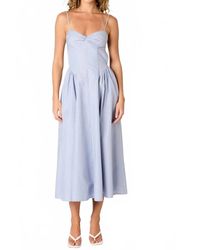Nia - Destene Midi Dress - Lyst