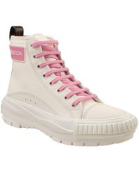 Louis Vuitton - White Squad High Top Sneakers - Lyst
