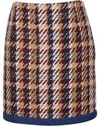 Sandro - Sandro 'Nasty' Tweed Mini Skirt - Lyst