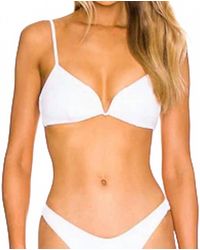 LSPACE - Helena Ribbed Bikini Top - Lyst