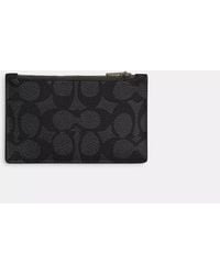COACH - Zip Card Case - Lyst