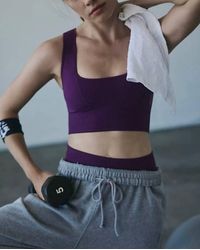 Free People - Good Karma Square Neck Bra - Lyst