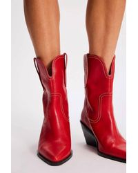 Free People - Pitchfork Point Western Boot - Lyst