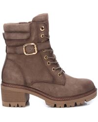 Xti - Suede Booties Carmela By - Lyst