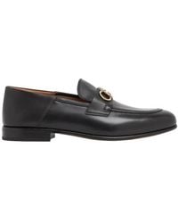 Ferragamo - Ferragamo Gancini Ornament Mule Loafers - Lyst