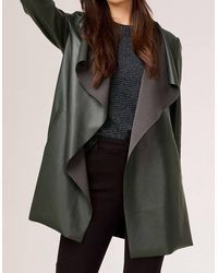 NIC+ZOE - Faux Leather Lounge Around Jacket - Lyst