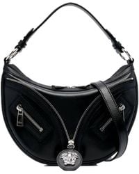 Versace - Repeat La Medusa Small Hobo Shoulder Bag - Lyst
