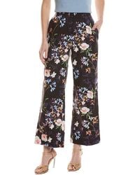 Nicole Miller - Printed Pant - Lyst