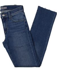 Joe's Jeans - Lara Mid-rise Ankle Straight Leg Jeans - Lyst