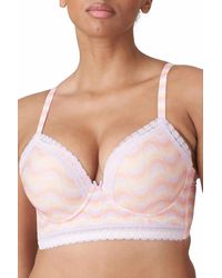 Primadonna - Twist Goleta Padded Plunge Bra Longline - Lyst